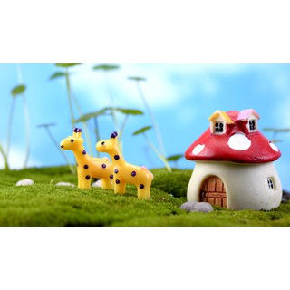 Thumbnail: 可爱梅花鹿盆栽摆件 Cute Deer potted plant decoration