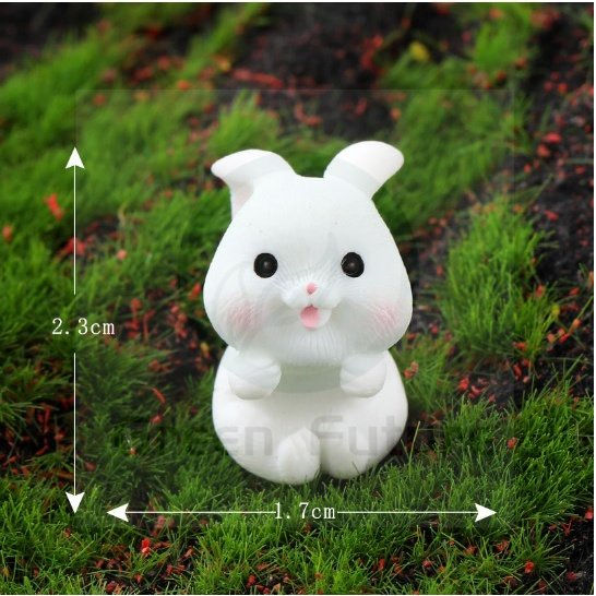 Thumbnail: 萝卜兔子 盆栽摆件 Cute Carrot Rabbit Potted plant decoration