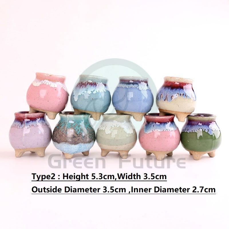 Thumbnail: 拇指盆 succulent pot cactus pot succulent cactus pot tiny pot cute pot