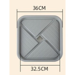 Thumbnail: Plant Pot Base Roller Moving Tray With Wheel Tray 滚轮底座可置物