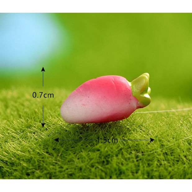 Thumbnail: 爱心白兔卡通盆栽配件 Heart Rabbit plant accessory