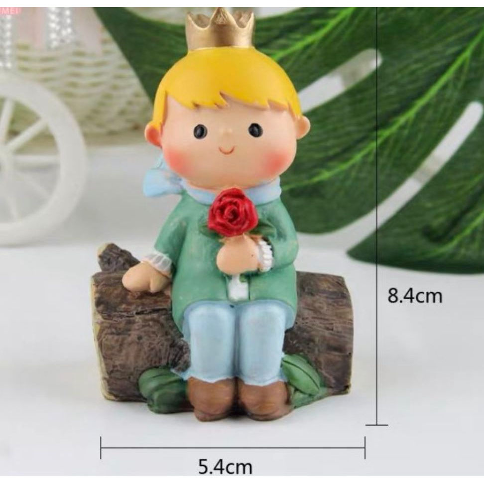 Thumbnail: Little Prince 可爱小王子 cute potted plant decoration