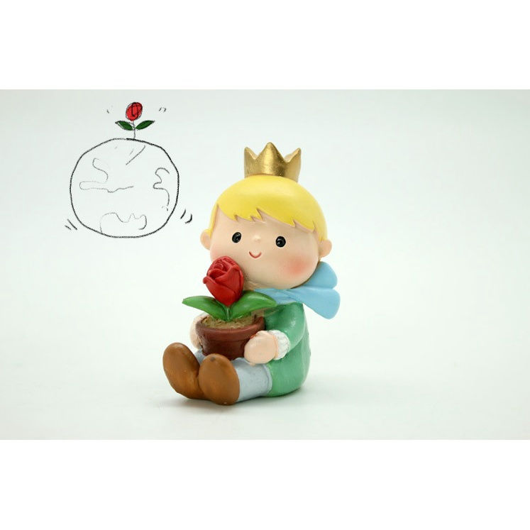 Thumbnail: Little Prince 可爱小王子 cute potted plant decoration