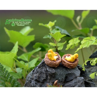 Thumbnail: 黄鹂鸟窝迷你模型配件Oriolus chinensis accessories