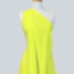 Fiji TENDERSHOOTS Cotton Voile draped on a dress form.