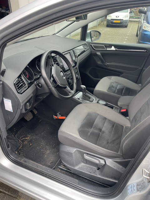 Voor behandeling interieur auto