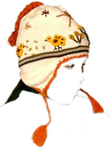 Miniatura: chullo arpilleria