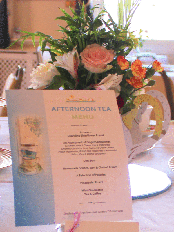 Tea Party Menu
