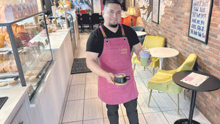 HOT DISH: Purple ube lattes at Little Pink Cup