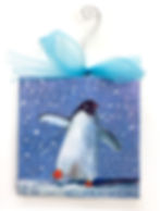 Thumbnail: Happy Feet Ornament 4x4