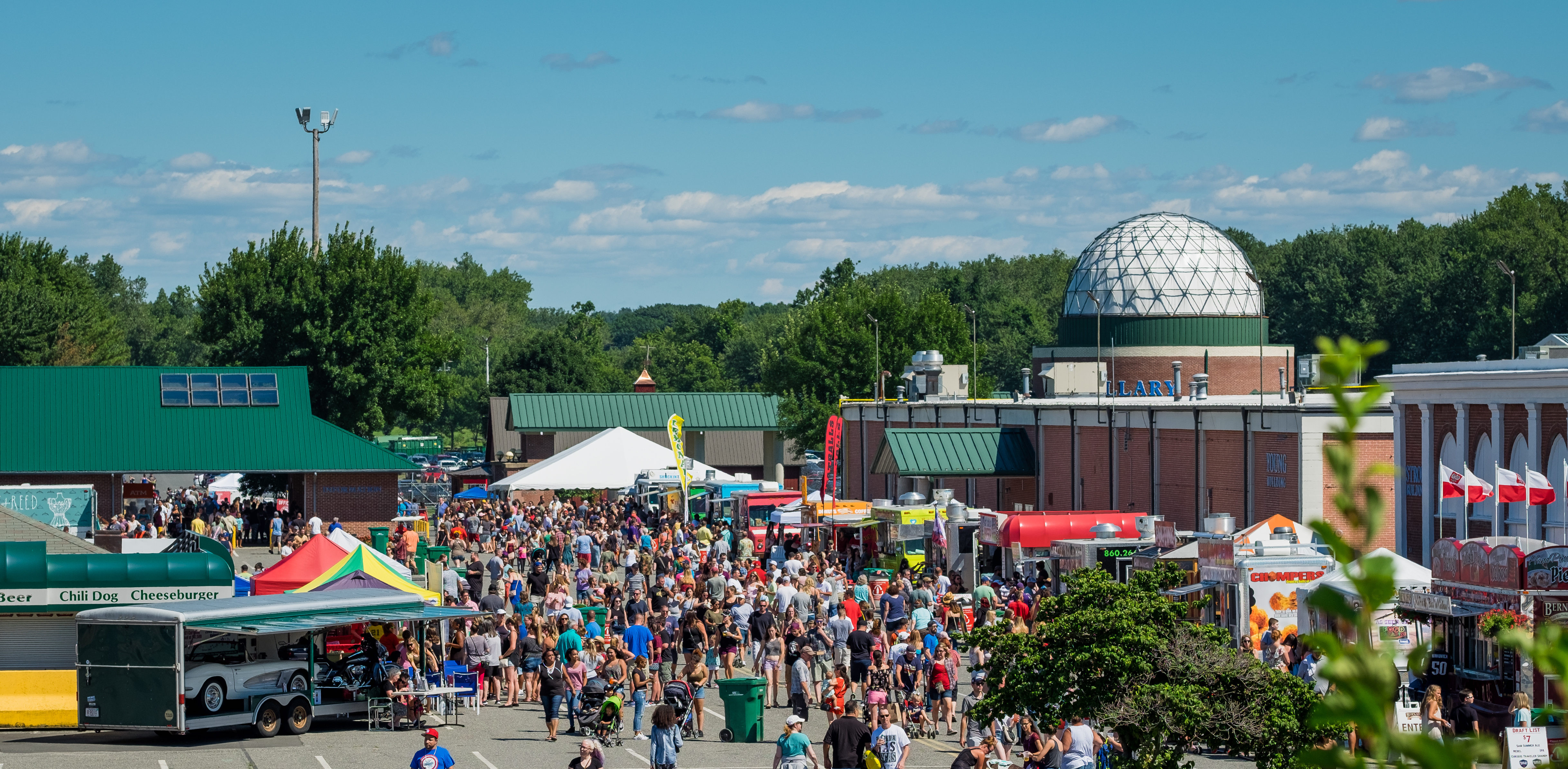 New England Food Truck Festival On The Big E Fairgrounds