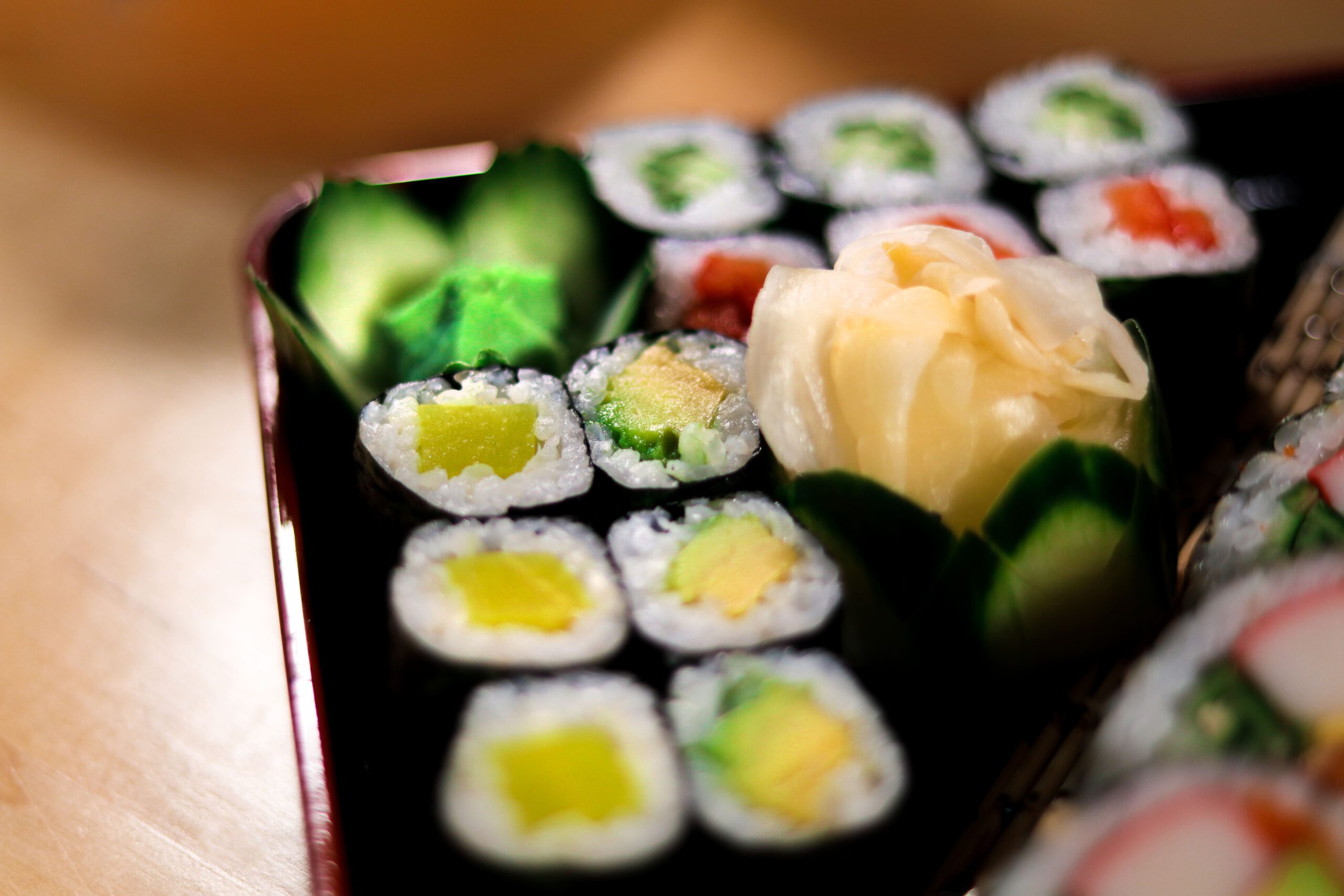 Arranged Food and Objects