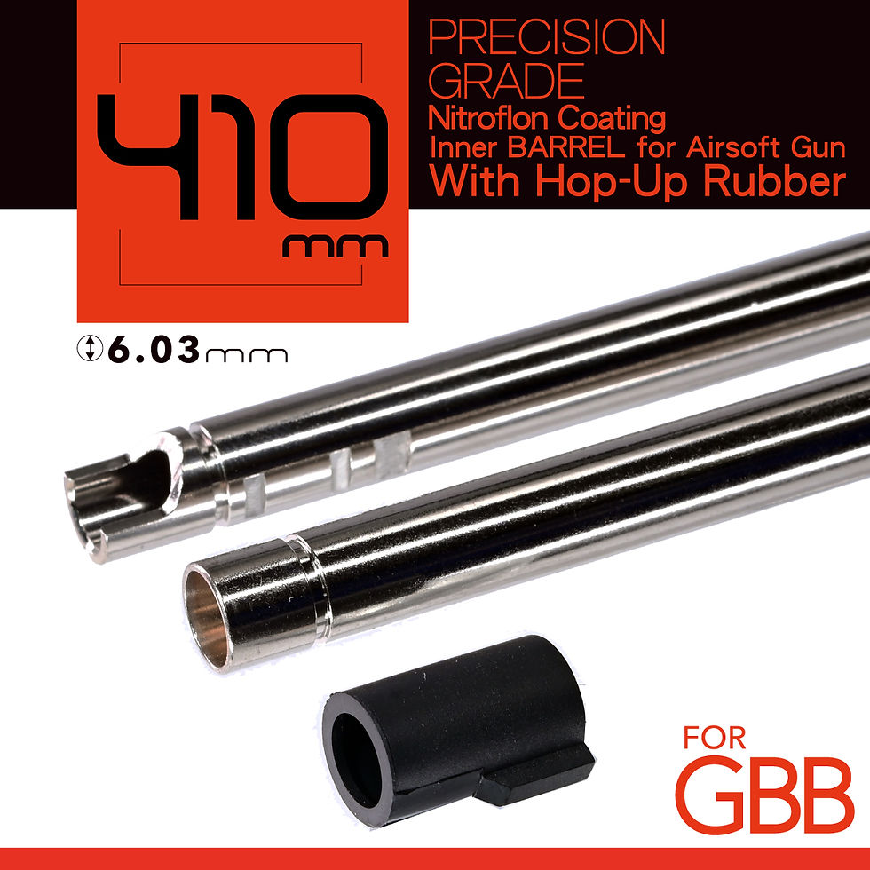 Thumbnail: UNICORN Nitroflon Coating 6.03MM Ultimate Precision Inner Barrel (GBB) 200-500mm