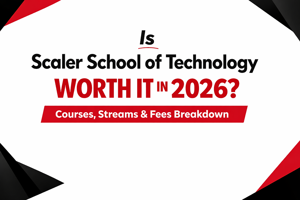 Is Scaler School of Technology Worth It in 2026? ROI, Placements & Salary Data