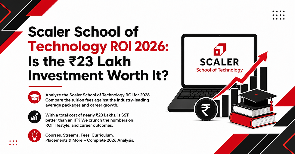 Scaler School of Technology ROI 2026: Is the ₹23 Lakh Investment Worth It?