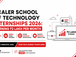 Scaler School of Technology Internships 2026: Earning ₹2 Lakh Per Month