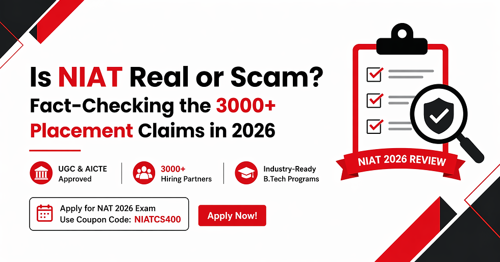Is NIAT Real or Scam? Fact-Checking the 3000+ Placement Claims in 2026
