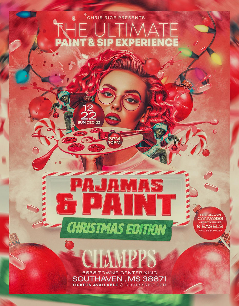 Pajamas & Paint ( Christmas Edition )