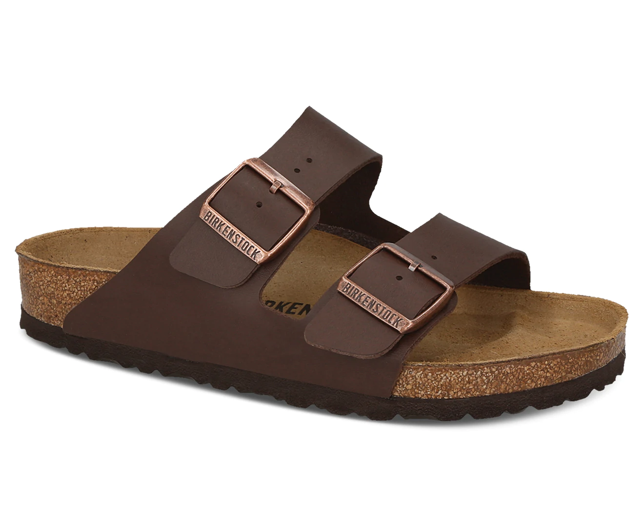 Arizona Soft Footbed Brown Birko Flor Custom Foot Aust.