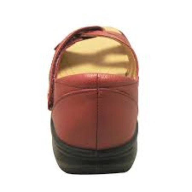 Thumbnail: Geneva Ruby Red Leather by Revere