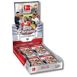 2025-26 Topps Chrome Bundesliga Hobby Box