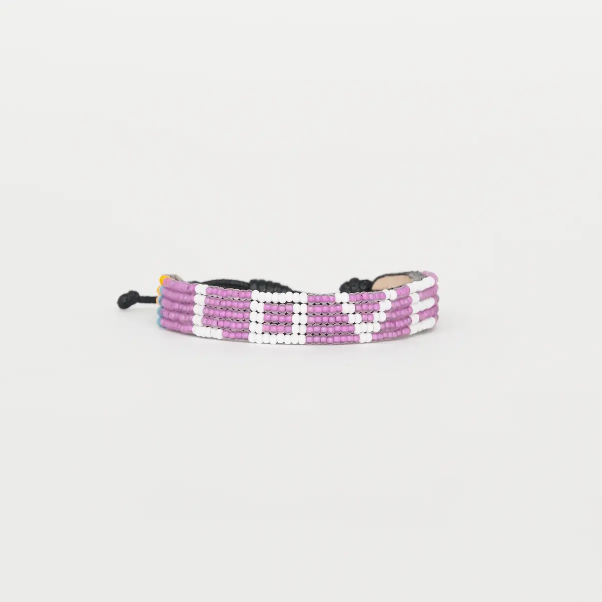 LOVE Bracelet - Purple/White