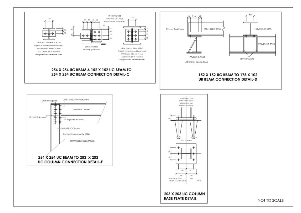 Connection Details Drawing