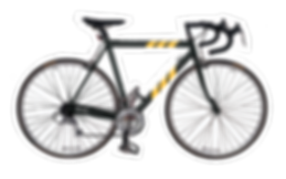 Yellow Stripes Bike