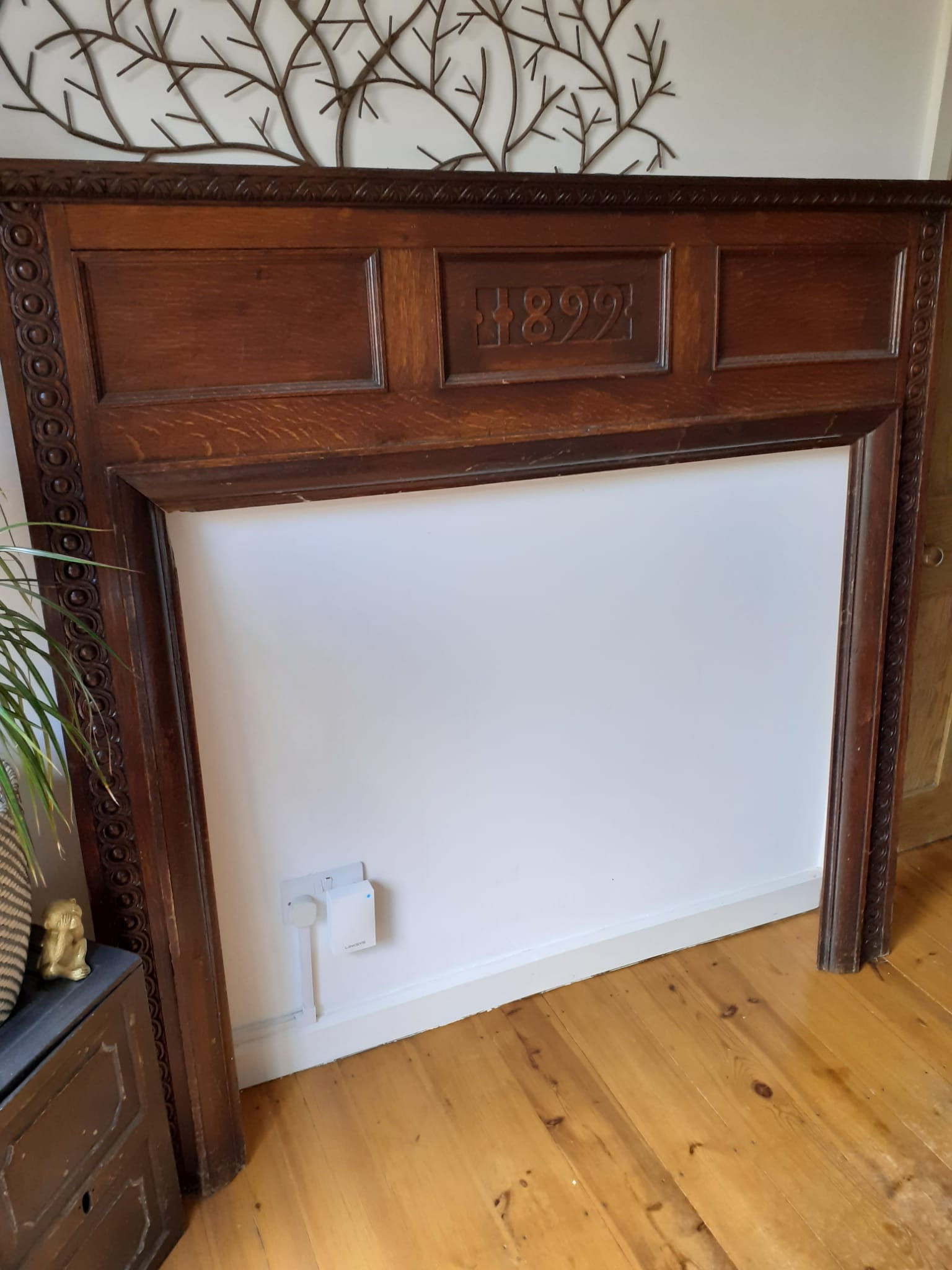 Victorian Oak Fire Surround