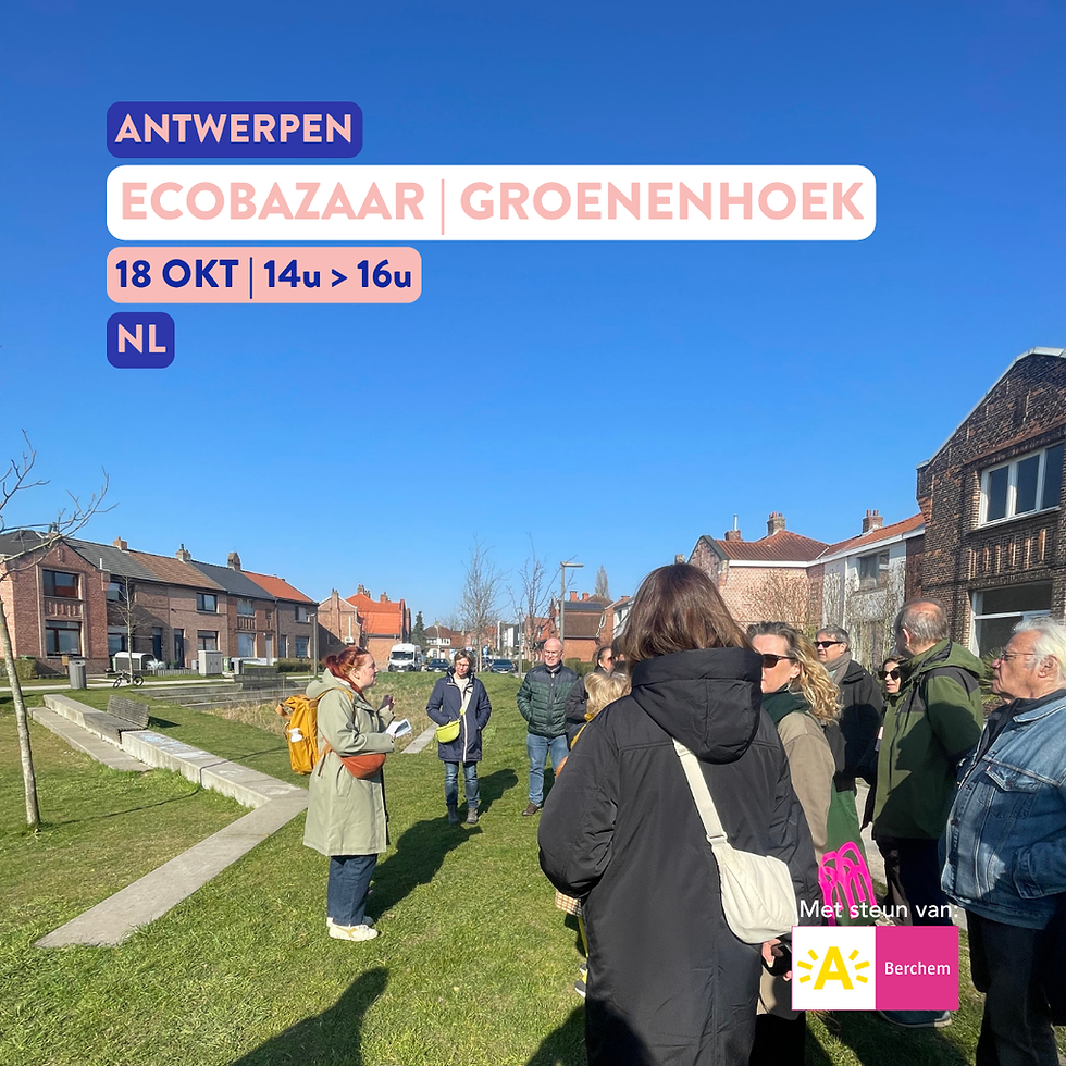 ECOBAZAAR GROENENHOEK | Antwerpen