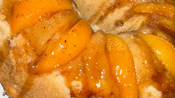 Peach Cobbler Pound Cake