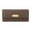 Thumbnail: Michael Kors Jet set travel signature flapover purse, Brown
