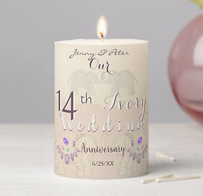 14th_ivory_wedding_anniversary_elephants_opals_pillar_candle-raed7e610b2b141b19d6a1a95cd5c