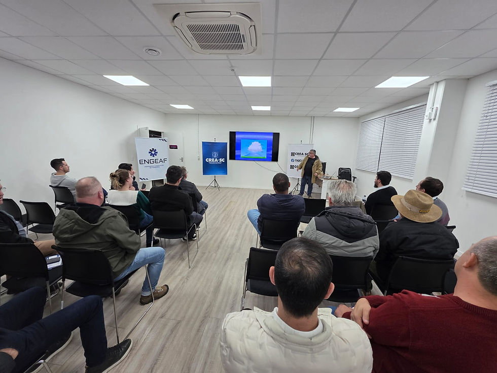 Palestra debate o impacto das mudanças climáticas na produção agrícola em Fraiburgo