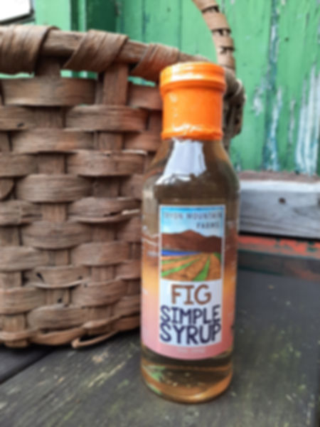 Tryon Mountain Farms Fig Simple Syrup