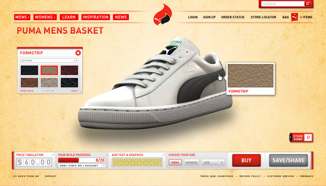 create your own puma shoes
