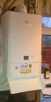 boiler display panel