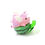 Thumbnail: Murano Blown Glass Piggy Assortment Medium