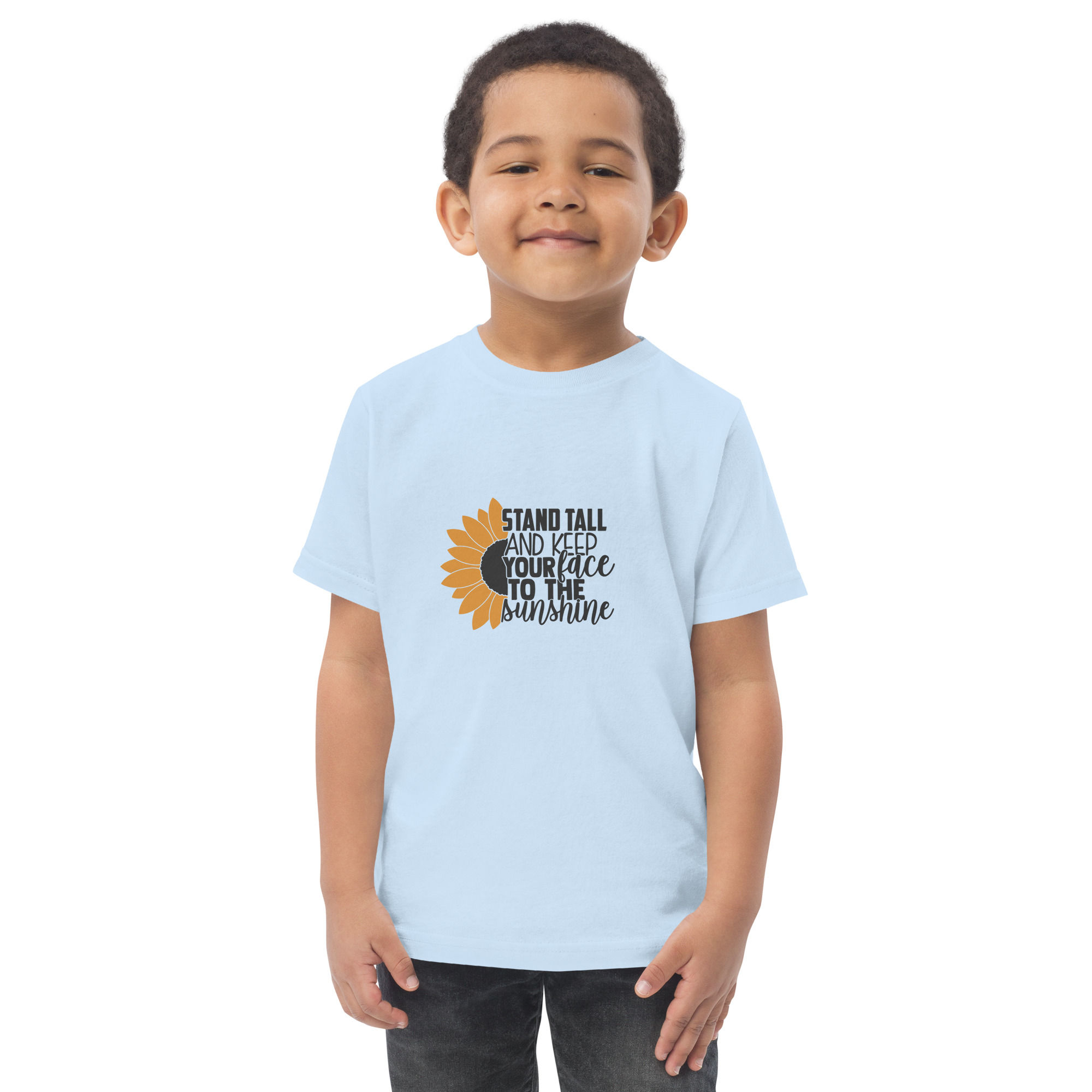 Stand tall Toddler jersey t-shirt