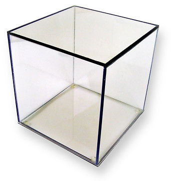 Custom Acrylic Box with Clear Base