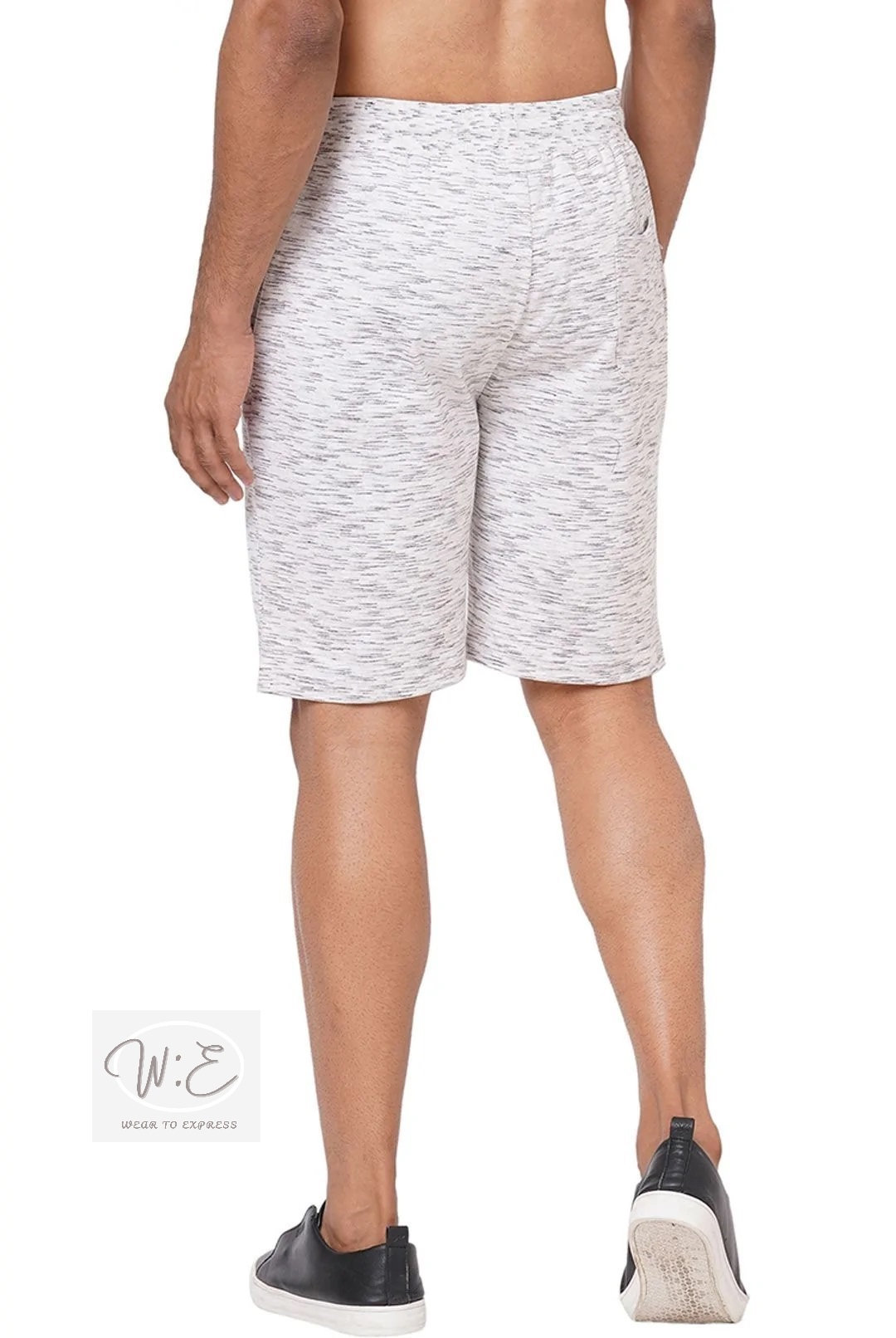 Pure Cotton Men's Shorts - Grey 
