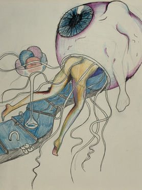 Arlo Jake Lagmay, coloured pencil