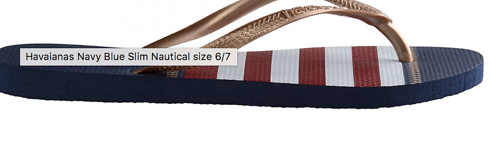 Thumbnail: Havaianas SL Nautical Navy Blue