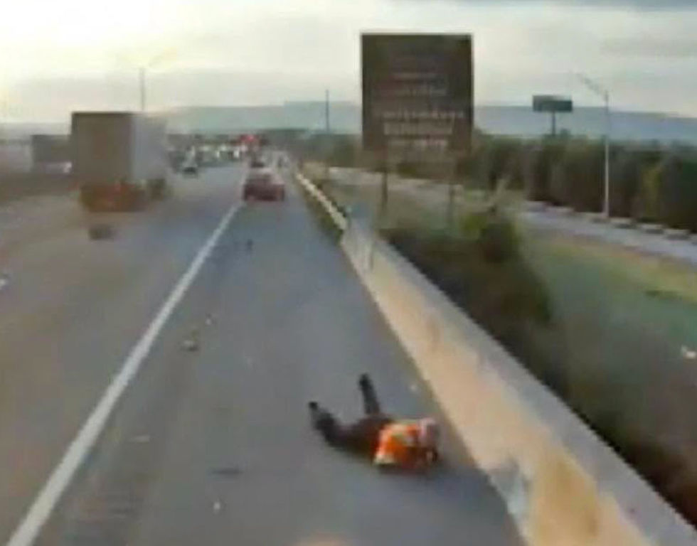 Towman Hit While Working on I-24 in Chattanooga