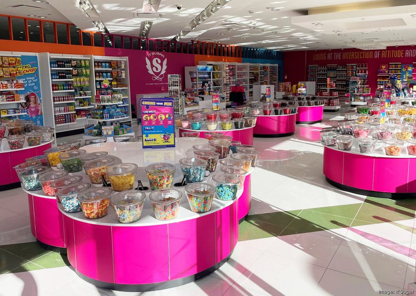 Bullk Candy options at IT'SUGAR