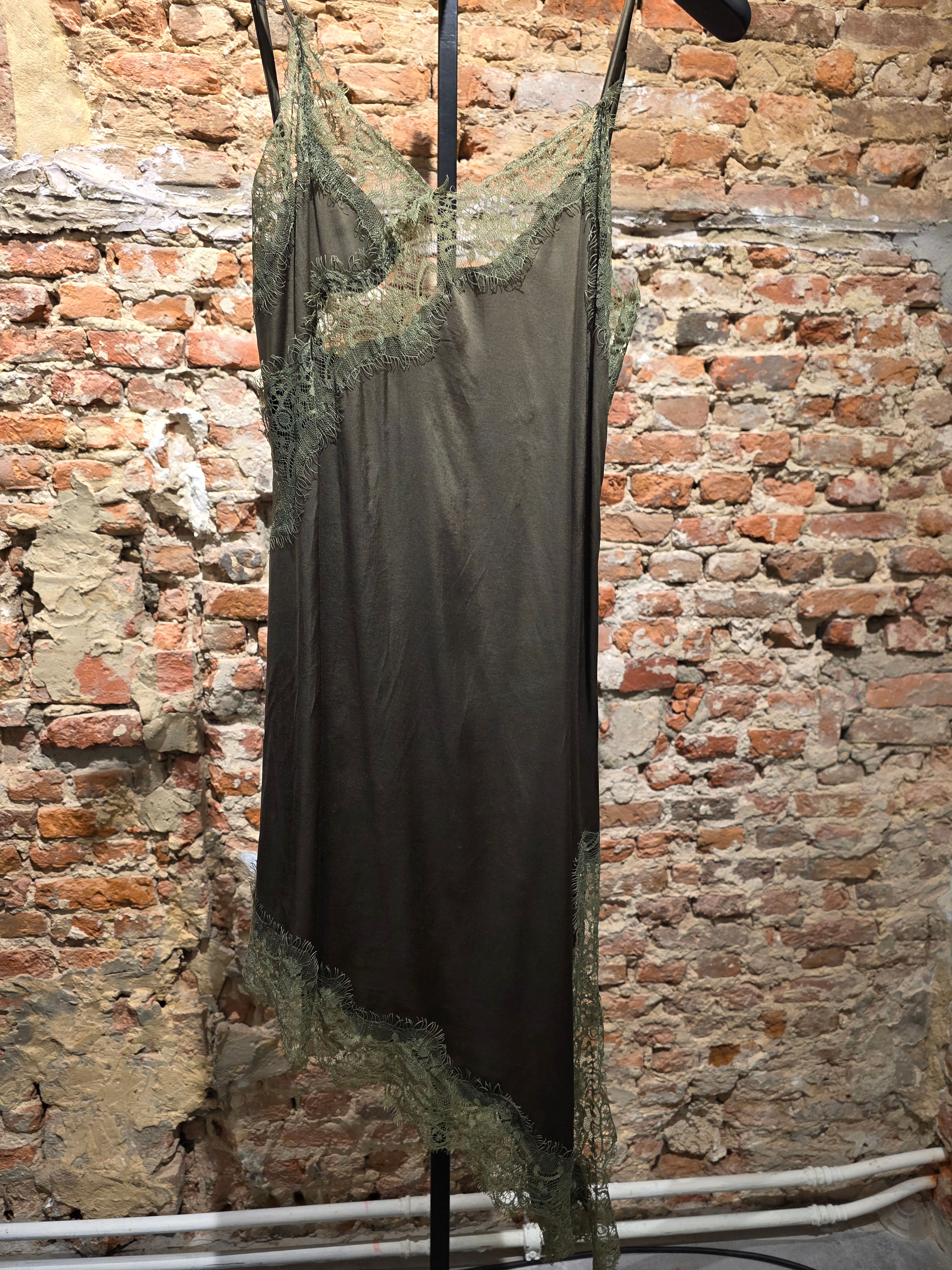 Fay Asymetric Groen Kleedje 