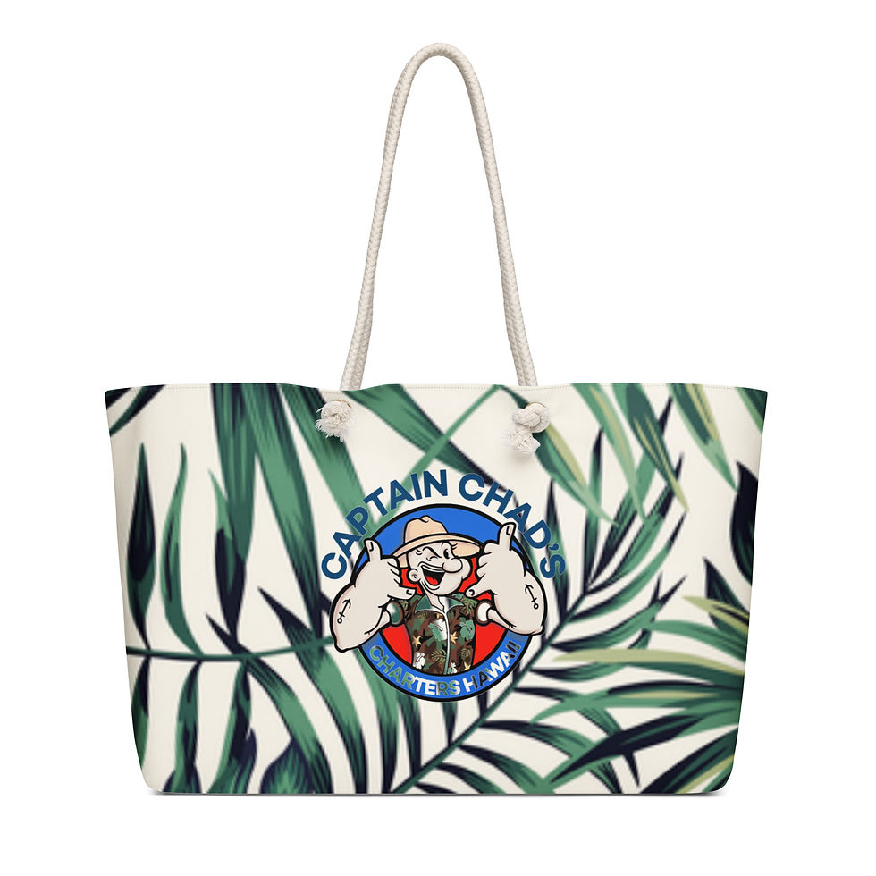 Thumbnail: Monstera Oversized Weekender Bag