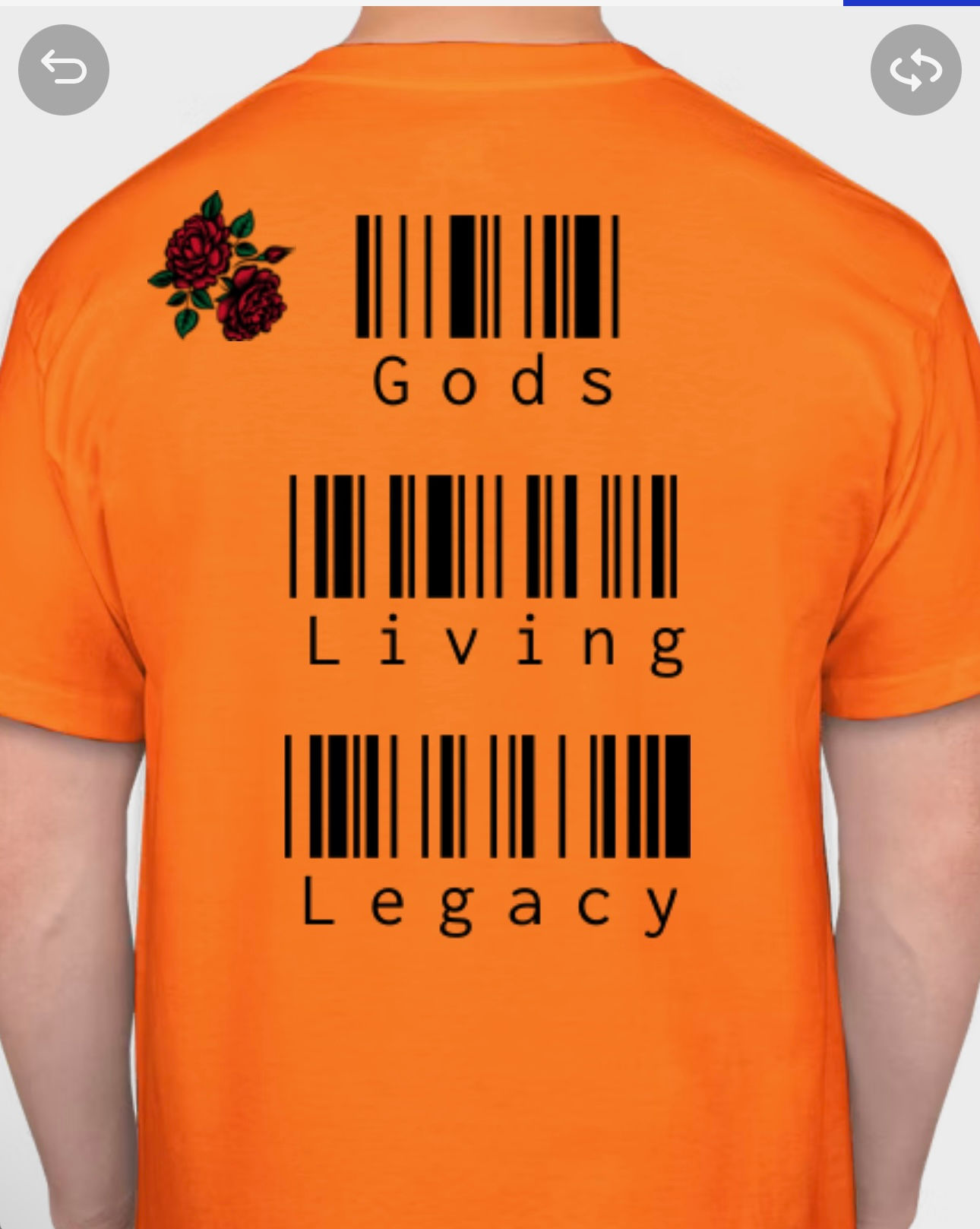 Orange Gods Living Legacy T-Shirts