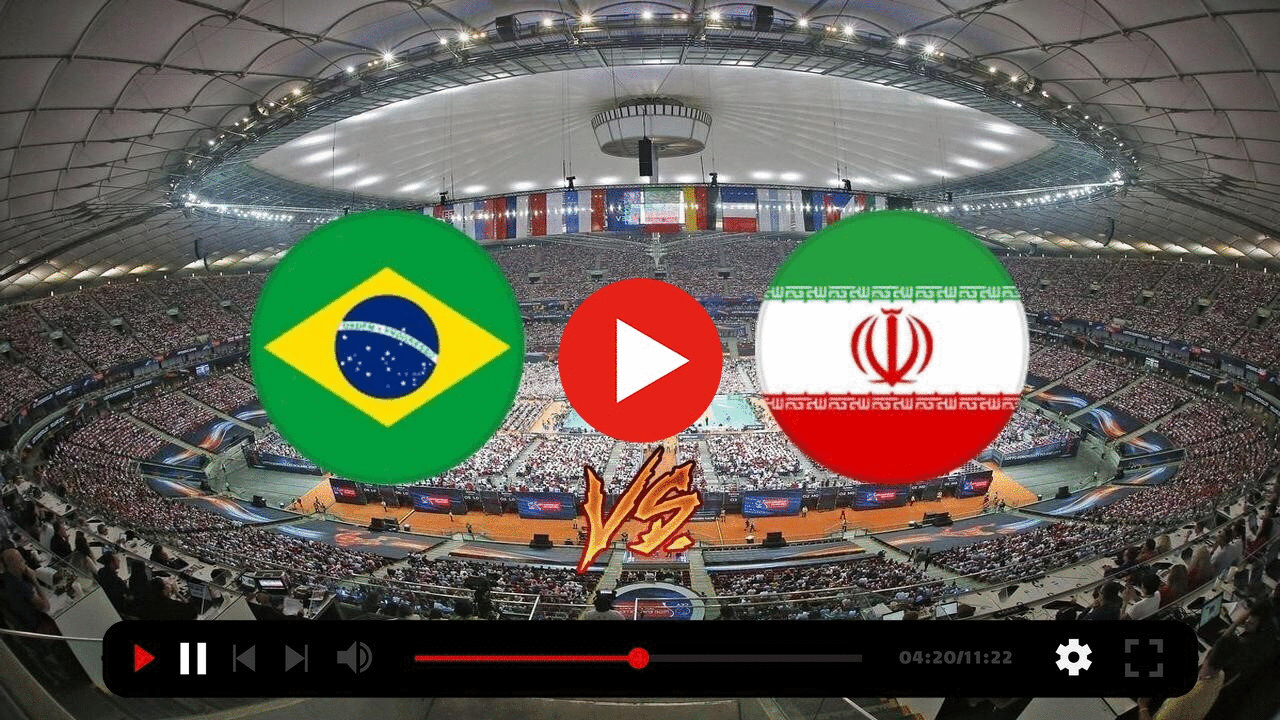 Irão x Brasil ao vivo Brasil x Irã — VNL masculina saiba onde assistir
