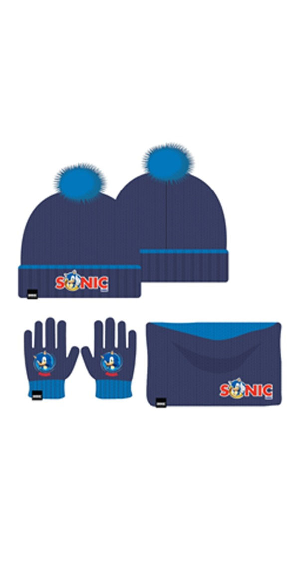 Miniature : Bonnet gant snood Sonic